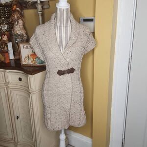 Glen Loch 100% wool cardigan sweater women's size S